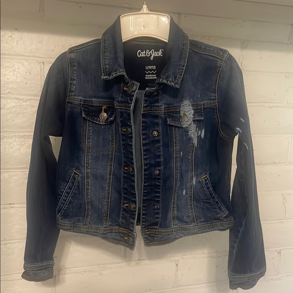 Cat & Jack Dark Blue Jean Jacket